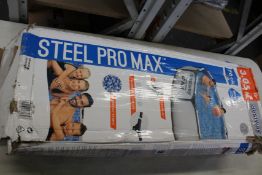 A Bestway 10ft Steel Pro Max swimming pool.