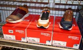 Three pairs of as new Pikolinos Reus M6F sneakers (All EU 44).