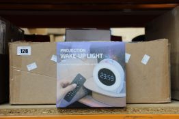 Fourteen star projector night lights with alarm clock, Signal Galaxy projector.