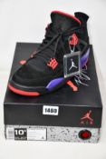 A pair of as new Nike Air Jordan 4 Retro NRG (UK 9.5).
