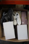 A quantity of assorted as new footwear to include Boy London, Bellisimo, Pavers, Fly Flot, Geox,