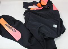 A pair of as new Santini Command cycling bib tights (3XL - RRP £160).