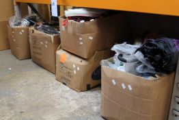 A large quantity of miscellaneous items to include hardware, toiletries, sports equipment,