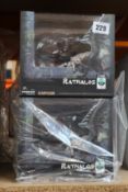 Six boxed Capcom Monster Hunter Rathalos figures.