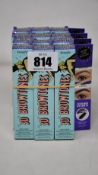 Twelve as new Benefit 3D Browtones eyebrow enhancers (Rich purple).