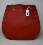 An as new Mulberry The Roundabout Tote in red ochre (RRP £678).
