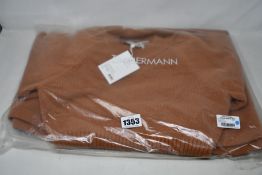An as new Zimmermann cashmere sweater dress in camel (UK 8 - RRP £1071).