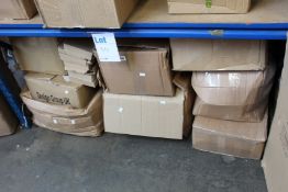 A quantity of greeting/birthday cards with a variety of designs.