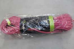 An as new Edelrid Heron Pro Dry 9.8mm 50m Pro Line climbing rope.