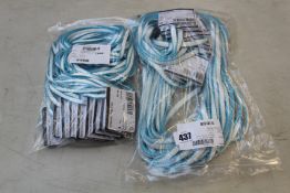 Twenty Edelrid Dyneema sling 11mm 120cm PU10 Icemint (329).