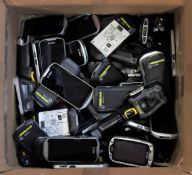 COLLECTION ONLY - SOLD FOR PARTS: A quantity of assorted Zebra handheld computer/barcode scanners (
