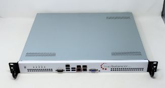 A boxed as new Load Balancer Enterprise Max 1G 1U Server (LBAC04 2017) (Box opened, some damage to