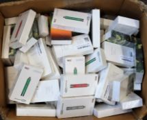 COLLECTION ONLY: A large quantity of assorted boxed as new Yocan vaporisers (Boxes sealed) (Over