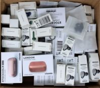 A quantity of assorted boxed as new Urbanista replacement earbuds and charging cases (Approx. 1.