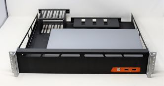 COLLECTION ONLY: Three boxed as new OnLogic mini-ITX industrial computers including rackmount with