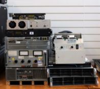 COLLECTION ONLY: A quantity of assorted pre-owned networking and electrical items (All items sold as