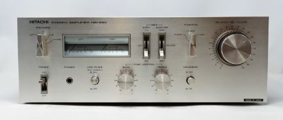 COLLECTION ONLY: A pre-owned Hitachi HA-330 Stereo Amplifier.