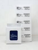 Five boxed as new Starkey Summit i1600 BTE 13 Hearing Aids in Sterling (REF: 64518-811).