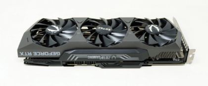 A pre-owned boxed Zotac Gaming GeForce RTX 3080 Trinity OC 10GB graphics card (untested - sold as