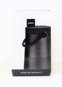 A boxed as new Bose SoundLink Revolve+ II Portable Bluetooth Wireless Speaker in Black (Some