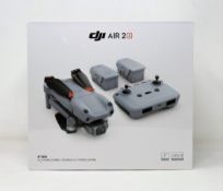 A boxed as new DJI Mavic Air 2S Drone Fly More Combo Kit (UK model) (Box sealed).