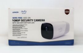 A boxed as new Anker eufyCam 2 Add-on Wire-Free Security Camera (P/N: T81143D2) (Box sealed).