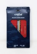 A boxed as new Crucial Ballistix 16GB (2 x 8GB) DDR4-3000 Desktop Gaming Memory Kit in Red (P/N: