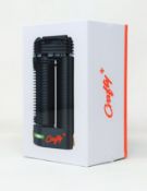 A boxed as new Storz & Bickel Crafty Plus Portable Vaporiser (Box sealed) (Over 18's only).