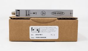 A boxed as new Datasensor SFT10-3 Universal Fork Sensor For Label Detection.