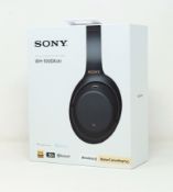 A boxed as new pair of Sony WH-1000XM3 Noise Cancelling Wireless Headphones in Black.A boxed as