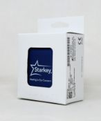 A boxed as new Starkey Summit i1600 BTE 13 Hearing Aid in Sterling (REF: 64518-811).