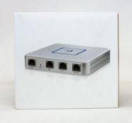 A boxed as new Ubiquiti UniFi Security Gateway Router (USG EU).