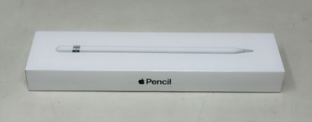 A boxed as new Apple Pencil (A1603, 1st Generation) (Box sealed).