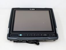 A pre-owned Zebra VC80X-10SORAABBA-I Fixed/Vehicle Mount Data Terminal (Untested, sold as seen. Unit
