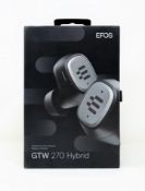 A boxed as new pair of EPOS GTW 270 Hybrid in-Ear Wireless Gaming Earbuds (Box opened).