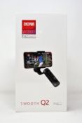 A boxed as new Zhiyun Smooth Q2 3-Axis Gimbal for Smartphones in Black (Box sealed).