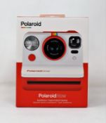 A boxed as new Polaroid Now I-Type Instant Camera in Red (Box sealed).