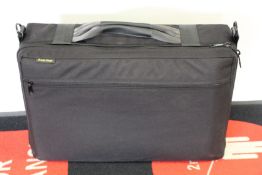 An as new Brass Bags Quad musical instrument case.