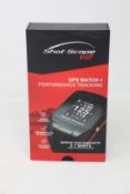 A boxed as new Shot Scope V2 GPS Watch and Performance Tracking ('Improves Your Handicap By 2.7