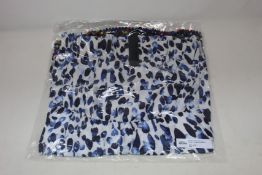 An as new Athena Procopiou Mediterraneo Leo short pompom dress in silk (One size).