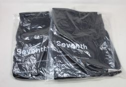 Two pairs of men's as new Seventh Nigh Trucker trousers (S - RRP £140 each).