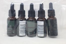 Five as new bottles of CBD One select blend No.1 CBD & CBG oil (20ml bottles, 300mg CBG and 300mg