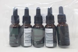 Five as new bottles of CBD One select blend No.1 CBD & CBG oil (20ml bottles, 300mg CBG and 300mg