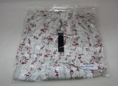 An as new Athena Procopiou Romance on a Branch shorter gypsy dress in silk (One size).