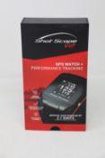 A boxed as new Shot Scope V2 GPS Watch and Performance Tracking ('Improves Your Handicap By 2.7