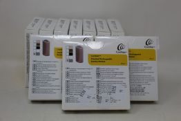 Ten boxed as new Cochlear standard rechargeable battery modules (CP1000, Z544552).