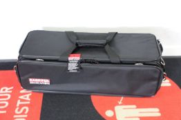An as new Bagpiper Authentic semi-rigid pipe case in Black.
