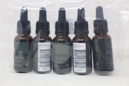 Five as new bottles of CBD One select blend No.1 CBD & CBG oil (20ml bottles, 300mg CBG and 300mg