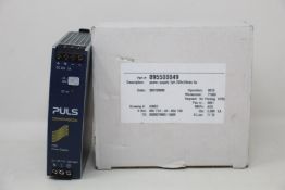 A boxed as new PULS CS5.241 Power Supply 1-Phase, 24V, 5A, 120W.