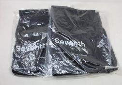 Two pairs of men's as new Seventh Nigh Trucker trousers (XS - RRP £140 each).